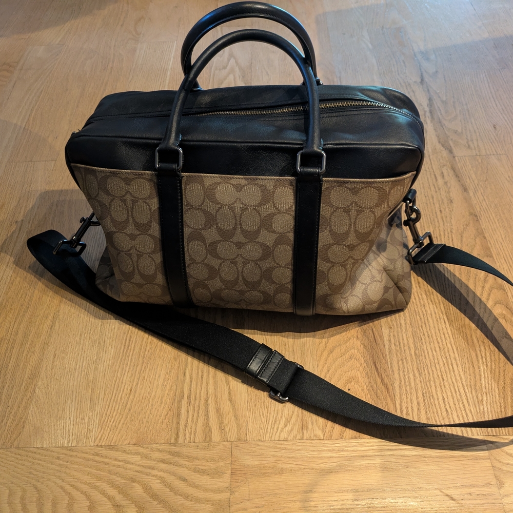 Coach Duffel Carry On Bag